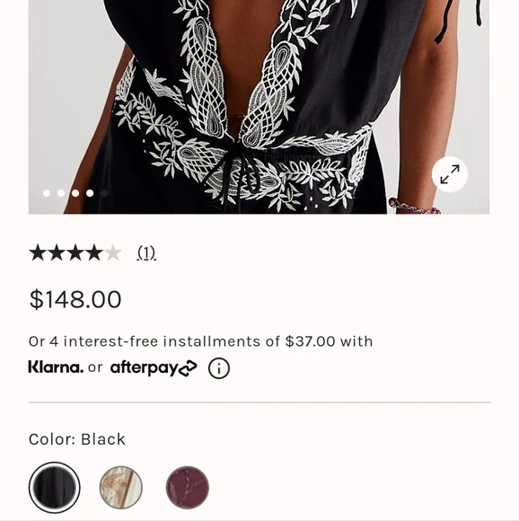 New $148 Weila Romper by Free People - Picture 6 of 6